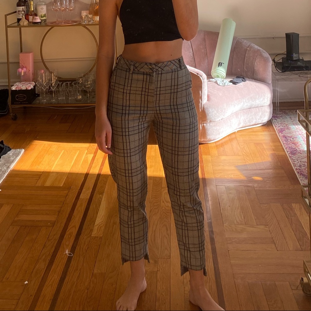 Plaid pants